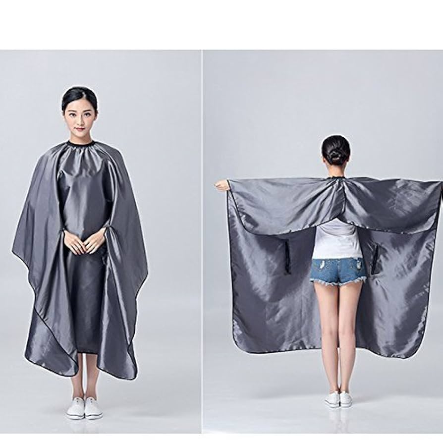 Amazon.co.jp: IKENOKOI ヘアーエプロン 散髪ケープ ヘアカット